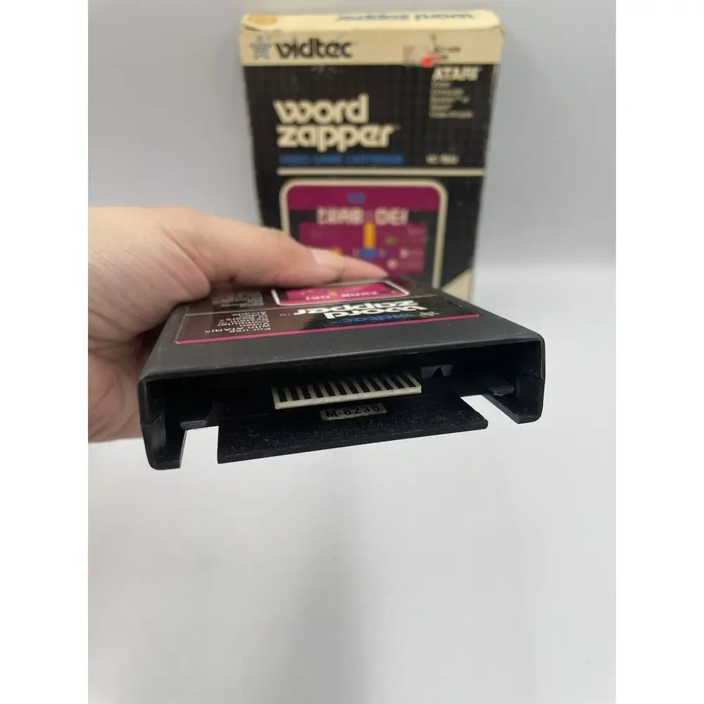 Atari 2600 - WORD ZAPPER with Original Box - Tested & WORKS